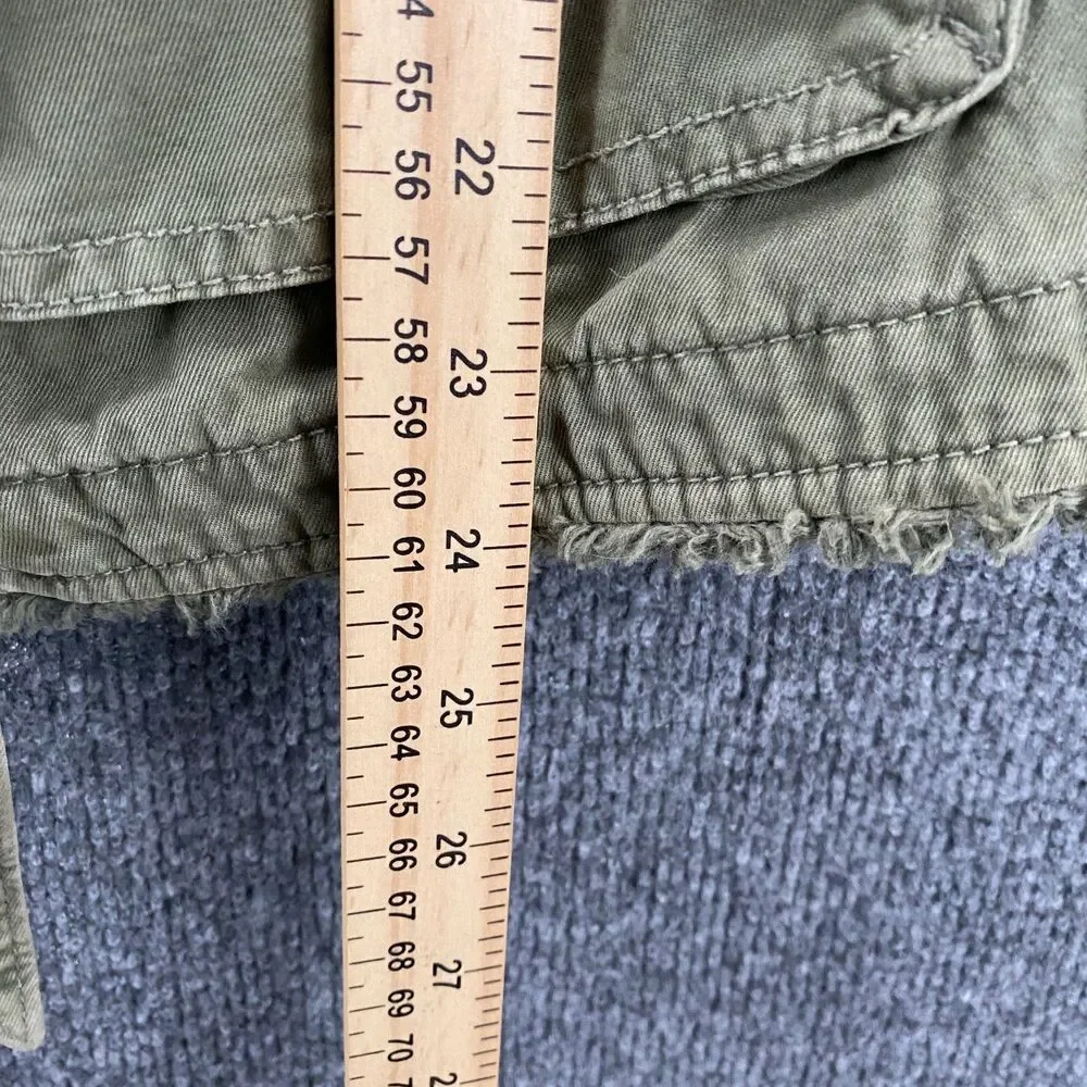 Banana Republic Jacket Womens S Green Snap‎ On Military Ladies Old Money Safari